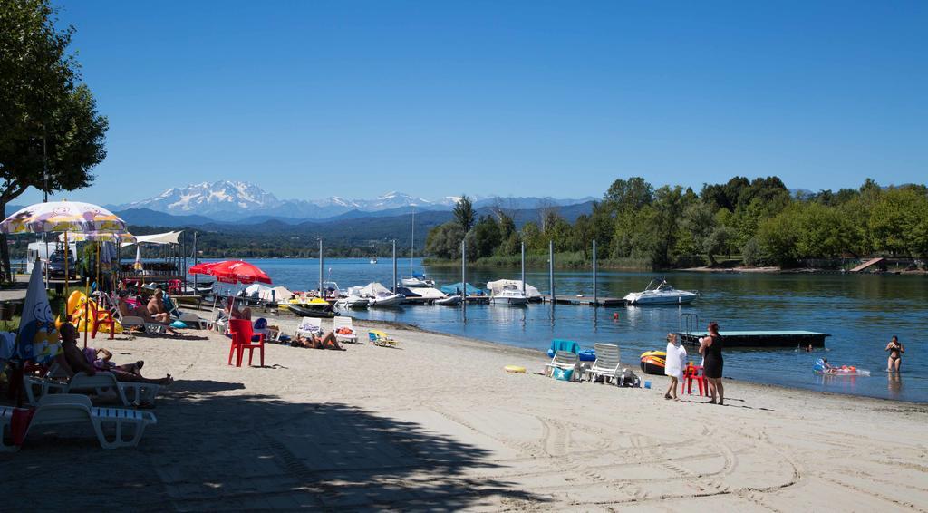 Camping Italia Lido Castelletto sopra Ticino Eksteriør bilde
